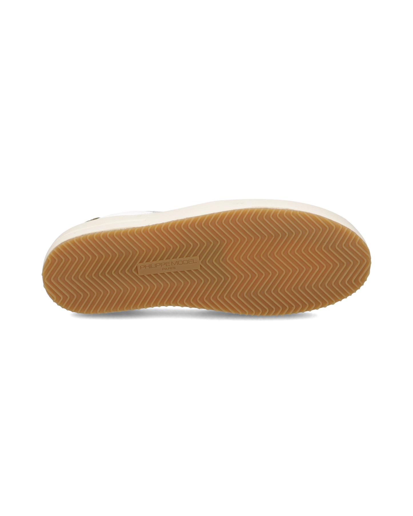 Sneakers Nice Uomo, Bianco Verde Militare