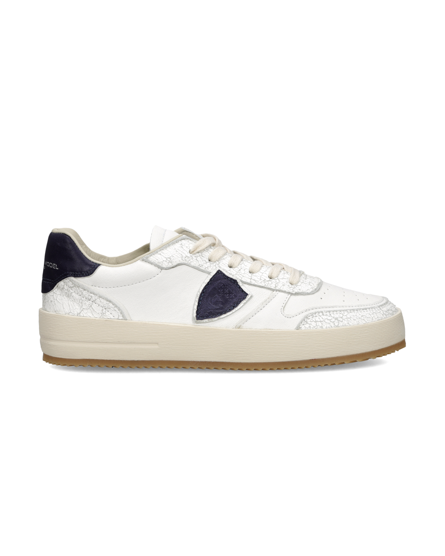 Sneakers Nice Uomo, Bianco Blu