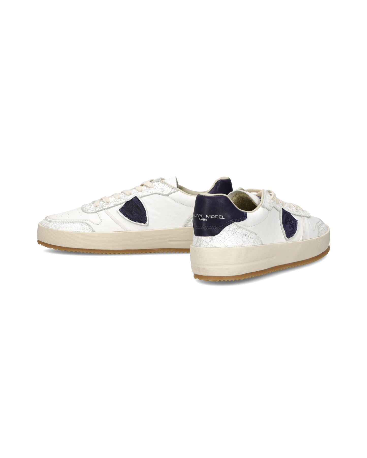 Sneakers Nice Uomo, Bianco Blu