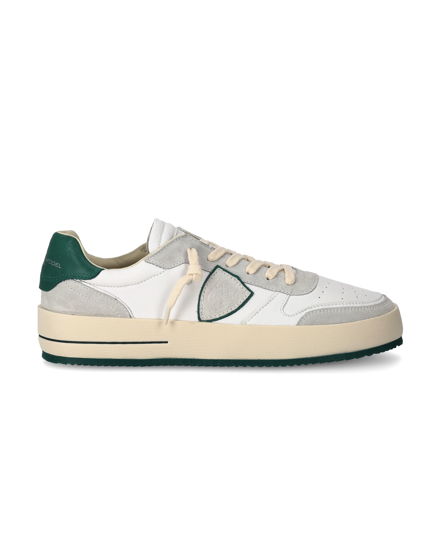 Sneaker Nice Uomo, Bianco e Verde