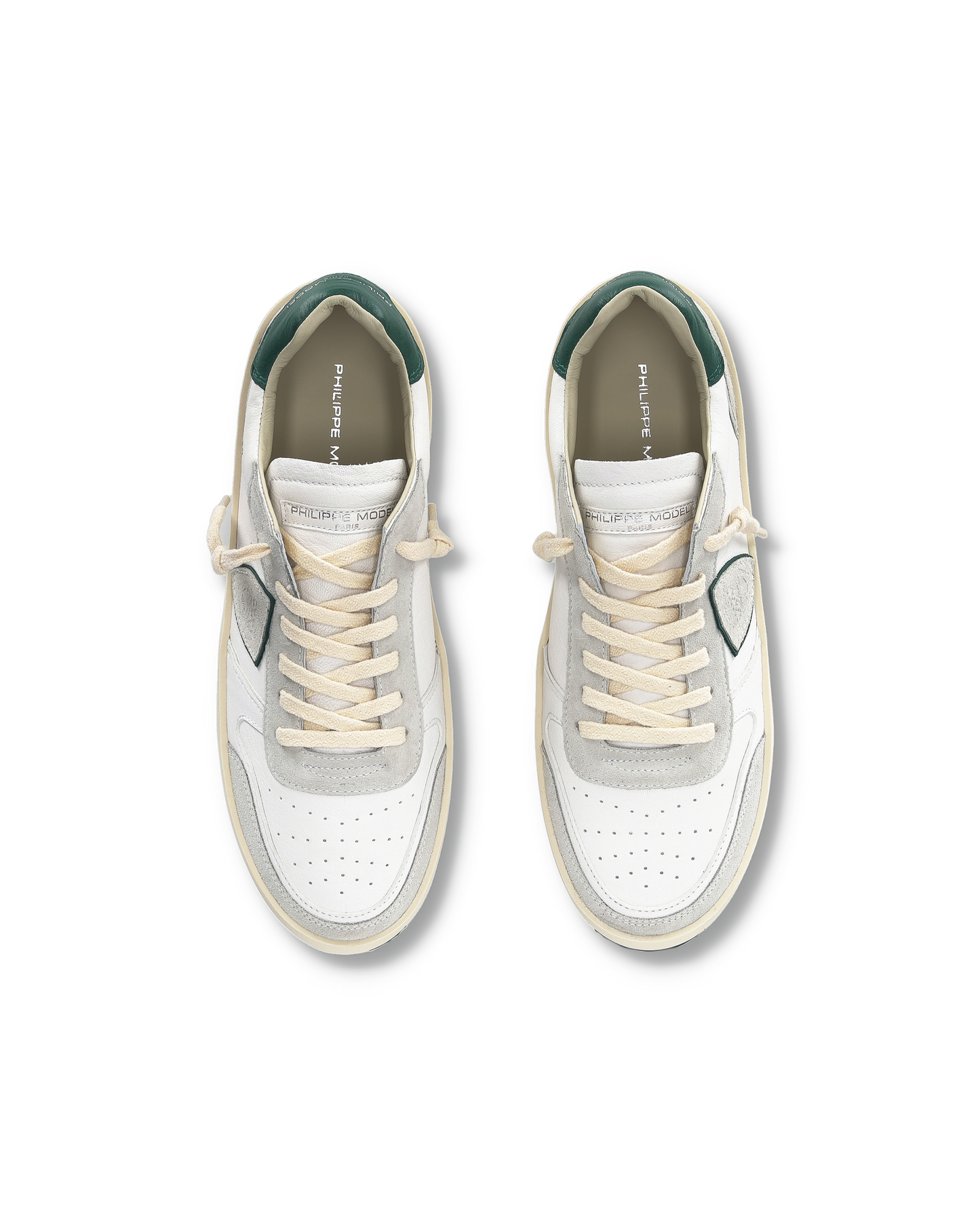 Sneaker Nice Uomo, Bianco e Verde