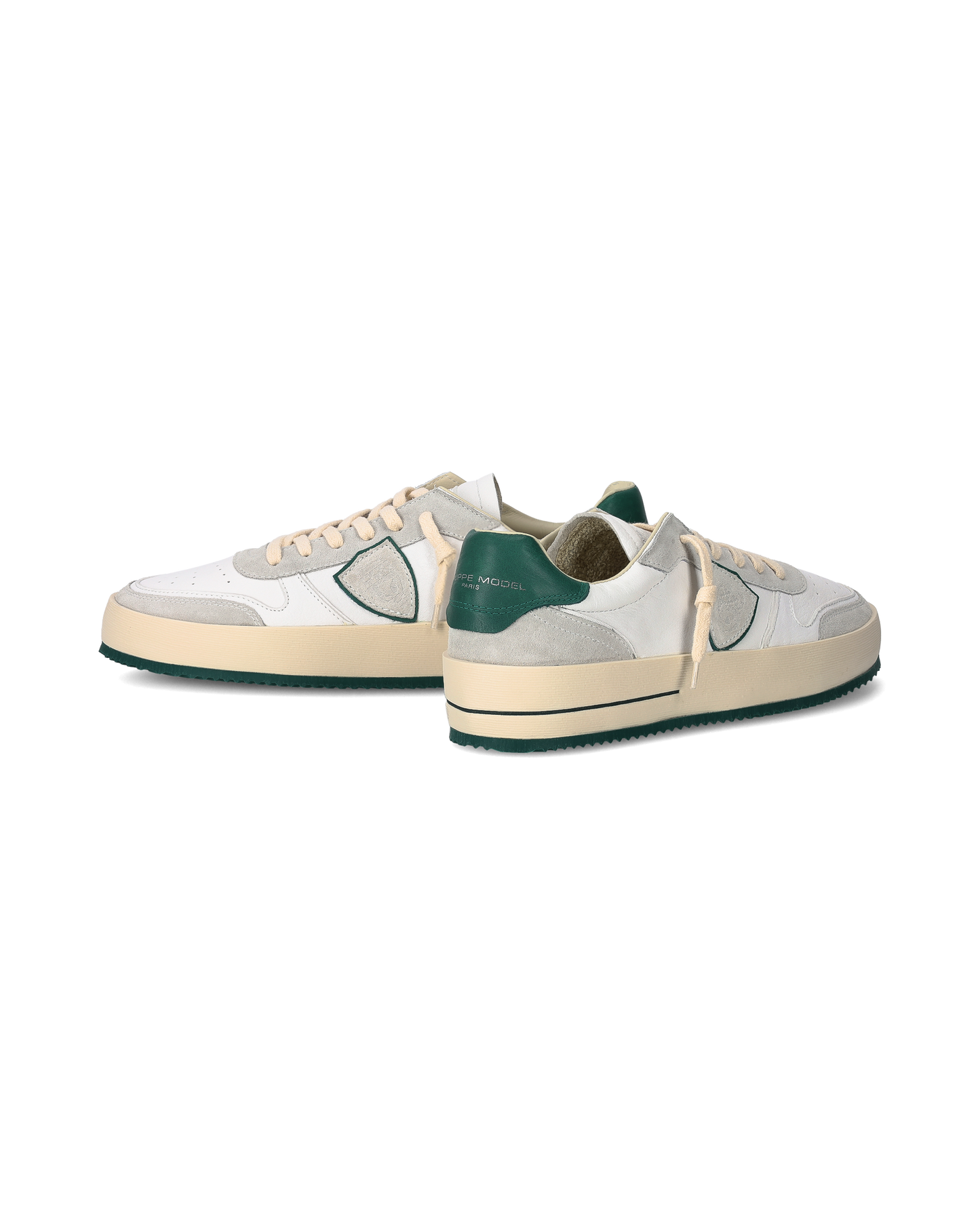 Sneaker Nice Uomo, Bianco e Verde