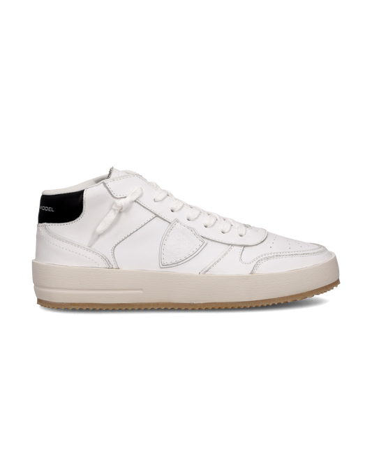 Sneakers Nice Uomo, Bianco Nero